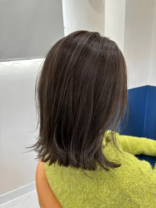 ミディアム カラー 髪の家 tikiのヘアスタイル