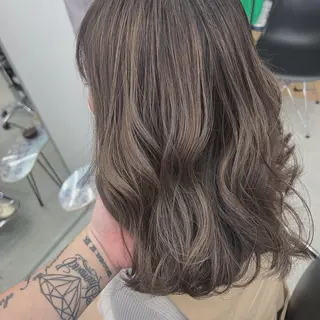ミディアム hair salon MEMENTOのヘアスタイル