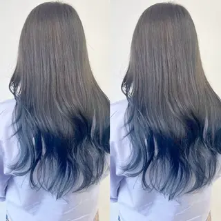 ロング カラー ハイトーン🎀 暖色系カラー🎀愛美のヘアスタイル