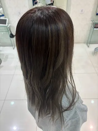 セミロング カラー EARTH 🐢 鈴木優大 🐢のヘアスタイル
