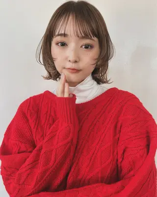 ショート カラー メンズ/パーマ /レディース髪質改善のヘアスタイル