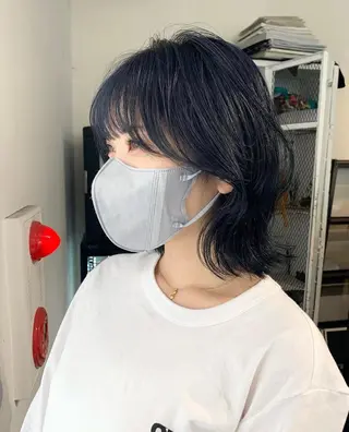 セミロング カラー パーマ ヘアアレンジ メンズ キッズ ネイル マツエク・マツパ アイブロウ ブリーチ　ハイトーン 特化🌈フジタハルキのヘアスタイル