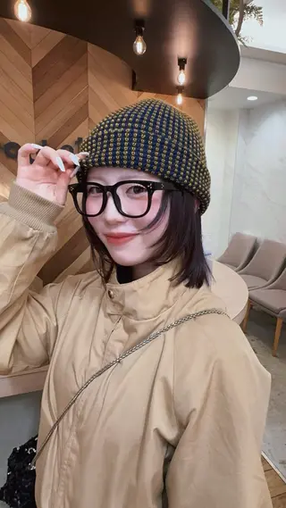 ミディアム カラー Pocket仙台 💚モエリのヘアスタイル