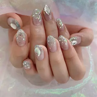 ネイル 🦋ネイルサロン ブラン🌈ゆりのネイルデザイン