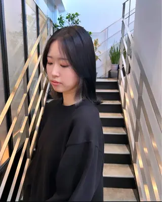 ミディアム カラー パーマ ヘアアレンジ キッズ stylist 🌸 kana.のヘアスタイル