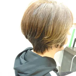ショート 河内 拓也のヘアスタイル