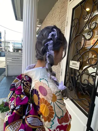 ヘアアレンジ コゾノ ミキコのヘアスタイル