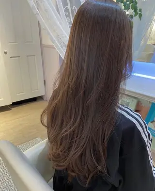 ロング カラー 🌟ストレートモデル 募集🌟　あまねのヘアスタイル