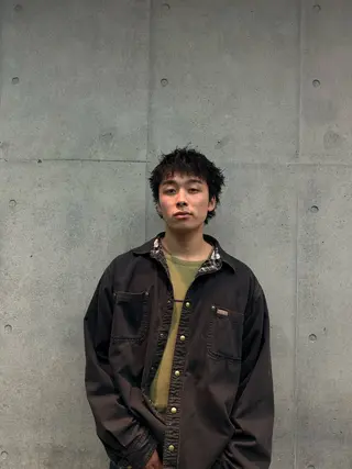 ショート メンズ guzzle原宿 佐野将貴のヘアスタイル