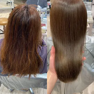 ロング 顔まわりカット🌟 くびれヘア/寺門遥輝のヘアスタイル