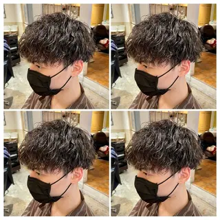 パーマ メンズ 💎髪質改善/艶髪 荻原💎のヘアスタイル