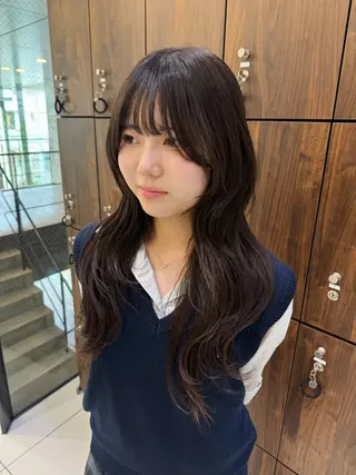 ロング 🧿パーマ／レイヤー 🧿シュリのヘアスタイル