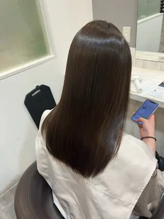 セミロング 久代 大翔のヘアスタイル
