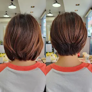 ショート 野村 果音(カノン)のヘアスタイル