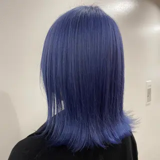 ミディアム カラー マンツーマン女性 美容師 奏のヘアスタイル