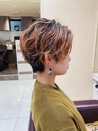 ショート カラー パーマ 池田 顕彦のその他イメージ