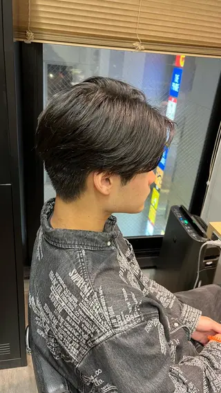 メンズ メンズカット パーマ飯野友喜のヘアスタイル
