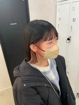 ミディアム カラー 臼井 真人のヘアスタイル