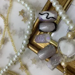 ネイル 🦋ネイルサロン ブラン🌈ゆりのネイルデザイン