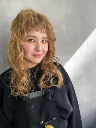 ロング モテ髪🌈細矢 森平のヘアスタイル