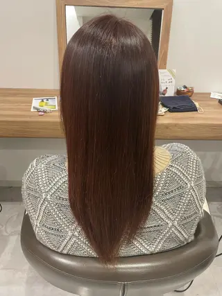 ロング カラー やまこし 美裕樹のヘアスタイル