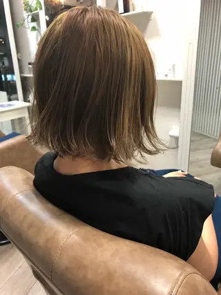 ショート カラー 髪質改善/艶髪 やまなかのヘアスタイル