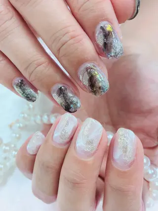 ネイル Ocean nail パラジェル 取扱い店のネイルデザイン