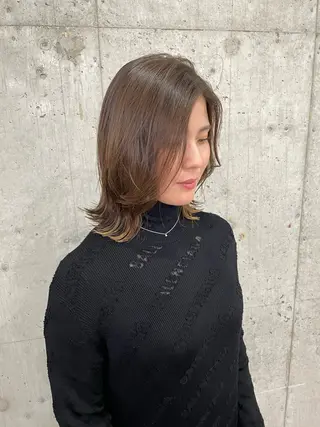 ミディアム 似合わせカット /武田悠里のヘアスタイル