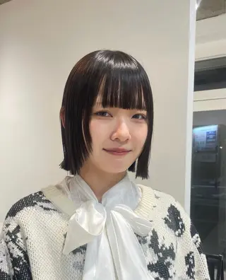 ショート mihane fit hueのヘアスタイル