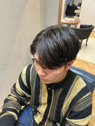 メンズ 💜N°大分💜 三浦のヘアスタイル