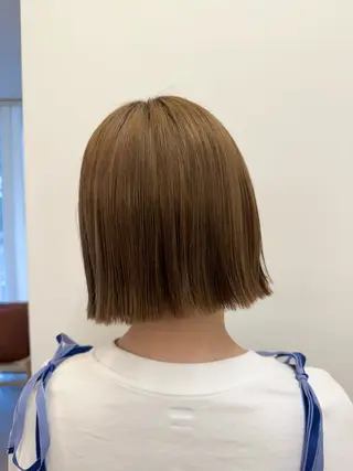 ショート カラー 無料ボブカットモデル 様募集中/あいらのヘアスタイル