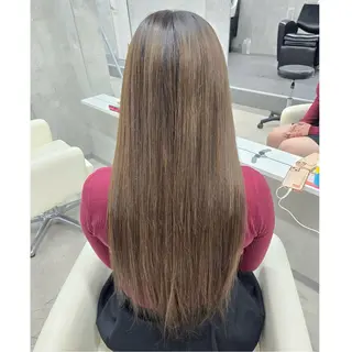 ロング 編み込みエクステ/ ハイトーン りょすけのヘアスタイル