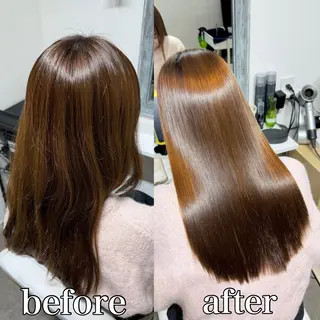 ロング メンズ＆髪質改善縮毛 矯正【平山🔥拓哉】のヘアスタイル