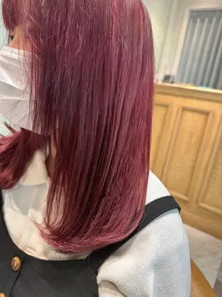カラー 渡辺 麻衣のヘアスタイル