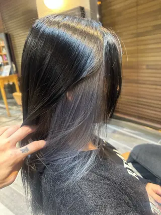 ミディアム カラー 和田 直也のヘアスタイル