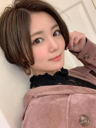 ショート マンツーマン施術 山口つよしのヘアスタイル