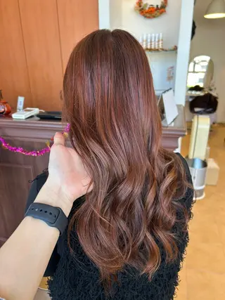 ロング カラー 今中紗英 /奈良市/尼ヶ辻のヘアスタイル