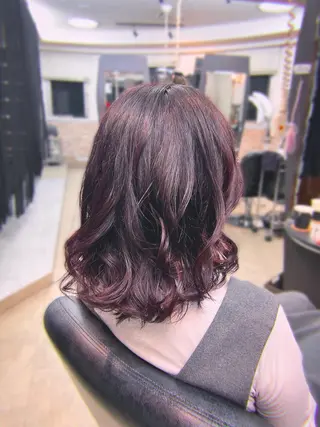 カラー V系ウルフ/ホワイト ブリーチ/🐺Rinのヘアスタイル