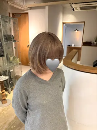 ショート カラー 名駅/ブリーチカラー /masaki⠀のヘアスタイル