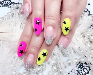 ネイル マジック ミラーのネイルデザイン