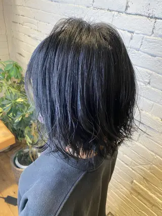 カラー 前田 輝のヘアスタイル