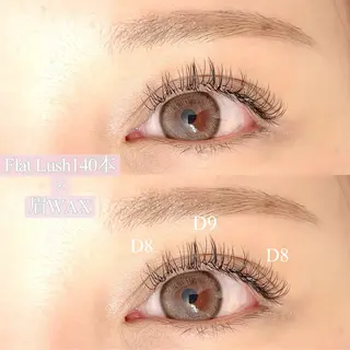 マツエク・マツパ M.maison YUINAのマツエク・マツパデザイン