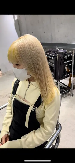 ロング カラー 赤みゼロ/透明感 カラー🌿KANTAのヘアスタイル