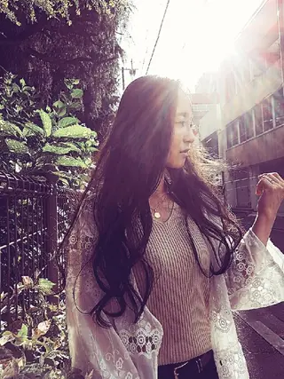 ロング カラー パーマ ayako 　☆のヘアスタイル