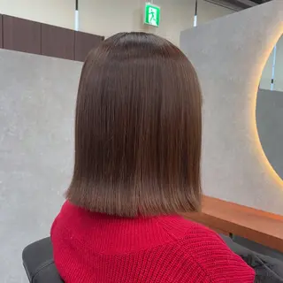 ミディアム 佐藤 菜穂のヘアスタイル