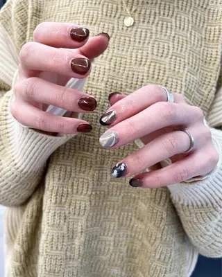 nail* runa🌻のネイルデザイン