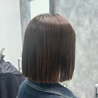 ミディアム カラー 似合わせボブ 🌻 北澤七海のヘアスタイル