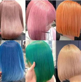 ロング カラー ヘアアレンジ 🌹TikTok４万 ﾌｫﾛﾜｰ🌹AKIのヘアスタイル