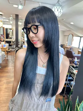 ロング カラー トレンドヘア🌿 chinariのヘアスタイル