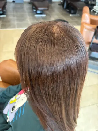 カラー 沖本 あやののヘアスタイル